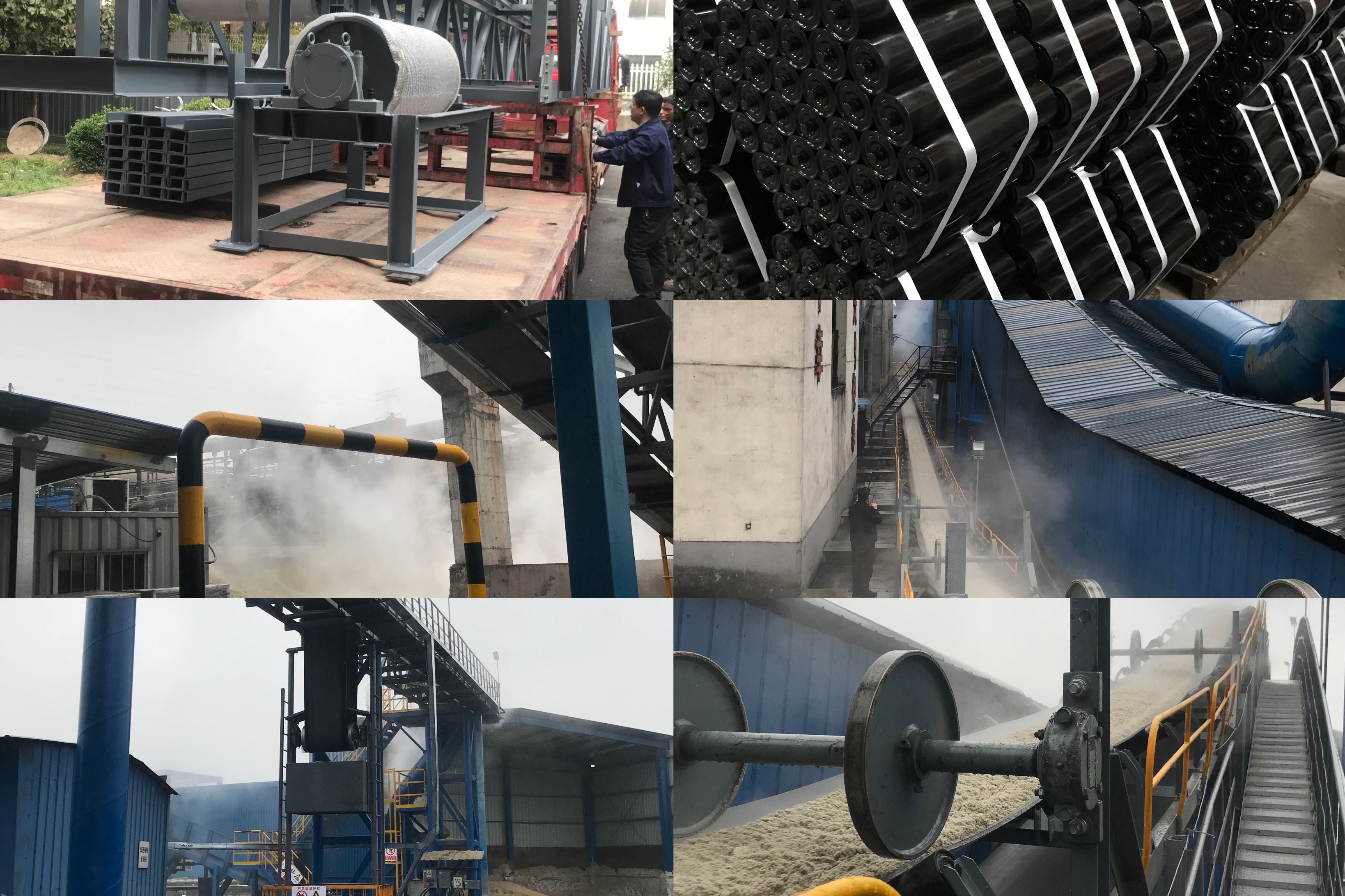 Belt Conveyor ထုတ်လုပ်ခြင်း၊ တပ်ဆင်ခြင်း၊ လုပ်ငန်းတာဝန်ပေးခြင်း